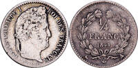 Frankreich 1/4 Franc Louis Philippe I, Paris, Silber, S+, Gadoury:355 -