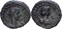 Tetradrachm Egypt, Vabalathus and Aurelian, Alexandria, Billon, S+ -