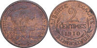 Frankreich 2 Centimes Daniel-Dupuis, Paris, Bronze, VZ, Gadoury:107 -