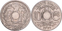 Frankreich 10 Centimes Lindauer, MDP, Fautée non perforée -