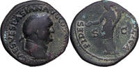 Dupondius Roman Empire, Vespasian, Lyon - Lugdunum, Bronze, S, RIC:1210 -