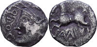 Denier Q. DOCI/SAM F Gaul, Sequani, Silber, S+, Delestrée:3245 -