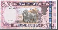 Ruanda 5000 Francs Geldschein, 2004-04-01, UNZ -