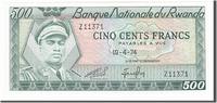 Ruanda 500 Francs Geldschein, 1974-04-19, UNZ -