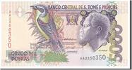 Saint Thomas and Prince 5000 Dobras Geldschein, 1996-10-22, UNZ -