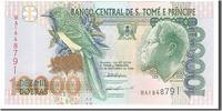 Saint Thomas and Prince 10,000 Dobras Geldschein, 1996-10-22, UNZ -