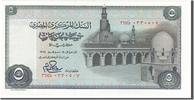 Ägypten 5 Pounds Geldschein, UNZ -