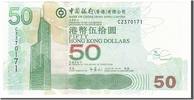 Hong Kong 50 Dollars Geldschein, 2009-01-01, UNZ -