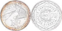 Frankreich 10 Euro 2011 Paris Réunion, Paris, Silber, VZ+, Gadoury:EU450, KM:1750