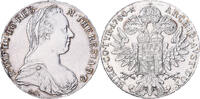 Österreich Thaler Joseph II, Restrike, Silber, VZ, KM:T1 -