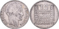 Frankreich 10 Francs Turin, Paris, Silber, SS, Gadoury:801, KM:878 -