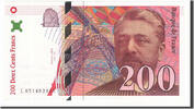 Frankreich 200 Francs Geldschein, 200 F 1995-1999 ''Eiffel'', UNZ- -