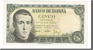 Spanien 5 Pesetas Geldschein, 1951-08-16, VZ+ -