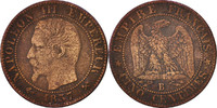 Frankreich 5 Centimes Münze, Napoleon III, Napoléon III, Rouen, S -
