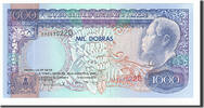 Saint Thomas and Prince 1000 Dobras Geldschein, 1993-08-26, UNZ -