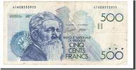 Belgien 500 Francs Geldschein, S -
