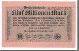 Deutschland 5 Millionen Mark Geldschein, 1923-08-20, SS+ -