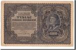 Polen 1000 Marek Geldschein, 1919-08-23, KM:29, SS -