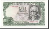 Spanien 1000 Pesetas Geldschein, 1971-09-17, KM:154, SS+ -