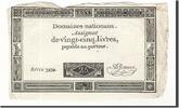 Frankreich 25 Livres Geldschein, 1793-06-06, SS, KM:A71, Lafaurie:168 -