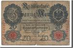 Deutschland 20 Mark Geldschein, 1908-02-07, KM:31, S -