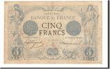 Frankreich 5 Francs Geldschein, 1873-01-09, S+, Fayette:1.14, KM:60 -