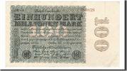 Deutschland 100 Millionen Mark Geldschein, 1923-08-22, KM:107e, SS+ -