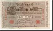 Deutschland 1000 Mark Geldschein, 1910-04-21, KM:44b, UNZ- -