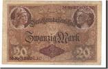 Deutschland 20 Mark Geldschein, 1914-08-05, KM:48b, S+ -