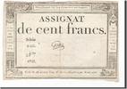 Frankreich 100 Francs Geldschein, Godet, 1795-01-07, SS, KM:A78 -