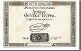 Frankreich 10 Livres Geldschein, 1792-10-24, SS, KM:A66a, Lafaurie:161a -