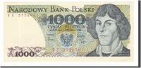 Polen 1000 Zlotych Geldschein, 1982-06-01, KM:146c, UNZ -