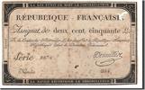 Frankreich 250 Livres Geldschein, Descuiller, 1793-09-28, S, KM:A75 -