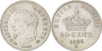 Frankreich 20 Centimes Münze, Napoleon III, Napoléon III, Bordeaux -