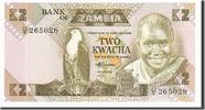 Sambia 2 Kwacha Geldschein, Undated, KM:24c, UNZ -