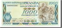 Ruanda 1000 Francs Geldschein, 1988-01-01, KM:21a, UNZ -