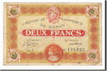 Frankreich 2 Francs Geldschein, Nancy, S+, Pirot:87-25 -