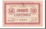 Frankreich 50 Centimes Geldschein, Amiens, SS+, Pirot:7-14 -