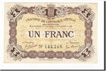 Frankreich 1 Franc Geldschein, Epinal, SS+, Pirot:56-10 -