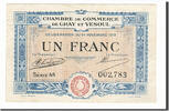 Frankreich 1 Franc Geldschein, Gray et Vesoul, VZ, Pirot:62-11 -