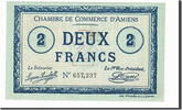 Frankreich 2 Francs Geldschein, Amiens, UNZ-, Pirot:7-38 -