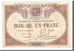 Frankreich 1 Franc Geldschein, Nantes, SS+, Pirot:88-5 -
