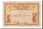 Frankreich 50 Centimes Geldschein, La Roche-sur-Yon, SS, Pirot:65-1 -