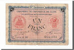 Frankreich 1 Franc Geldschein, Lure, SS, Pirot:76-37 -