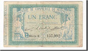 Frankreich 1 Franc Geldschein, Marseille, SS, Pirot:79-11 -