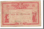 Frankreich 1 Franc Geldschein, La Roche-sur-Yon, SS, Pirot:65-17 -