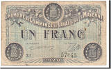 Frankreich 1 Franc Geldschein, Laval, S+, Pirot:67-5 -