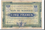 Frankreich 5 Francs Geldschein, Croix et Wasquehal, S+, Pirot:59-611 -