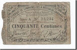 Frankreich 50 Centimes Geldschein, Cambrai, SGE+, Pirot:59-468 -