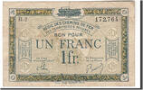 Frankreich 1 Franc Geldschein, Régie des chemins de Fer, S+, Pirot:135-5 -